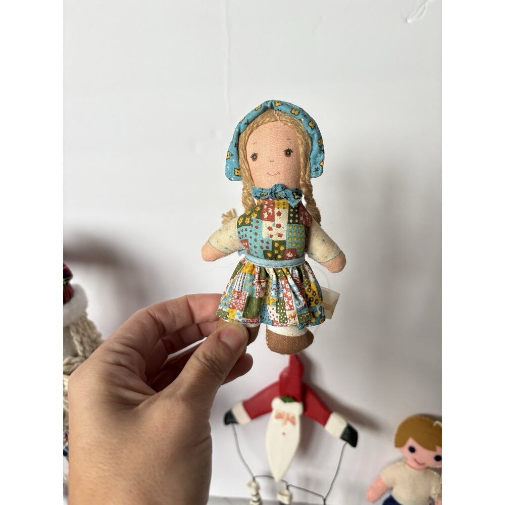 32 Handmade Christmas Ornaments | VTG Cottagecore Chaos Bundle w/ Holly Hobbie - Picture 3 of 5
